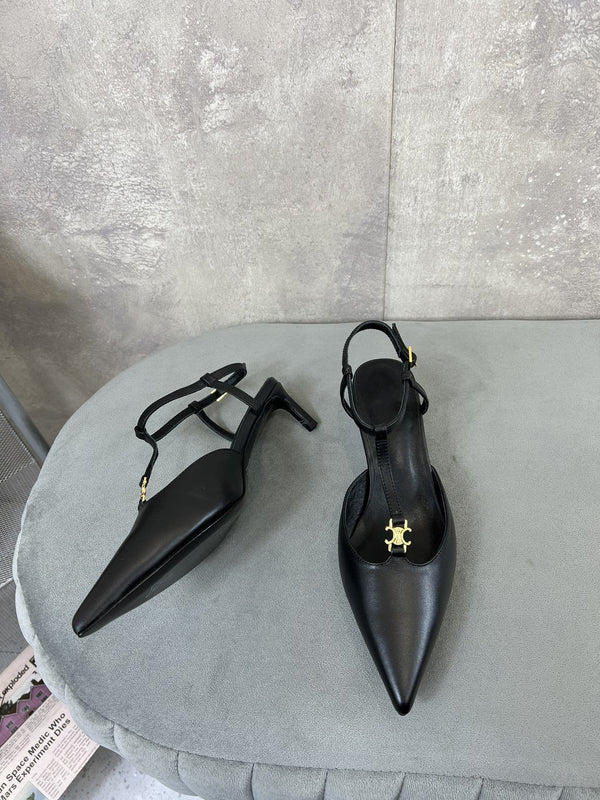 cl kitten t-bar 45 black calfskin