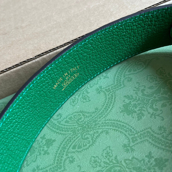 BORSA A TRACOLLA APHRODITE MINI 21 IN PELLE DI VITELLO VERDE SMERALDO