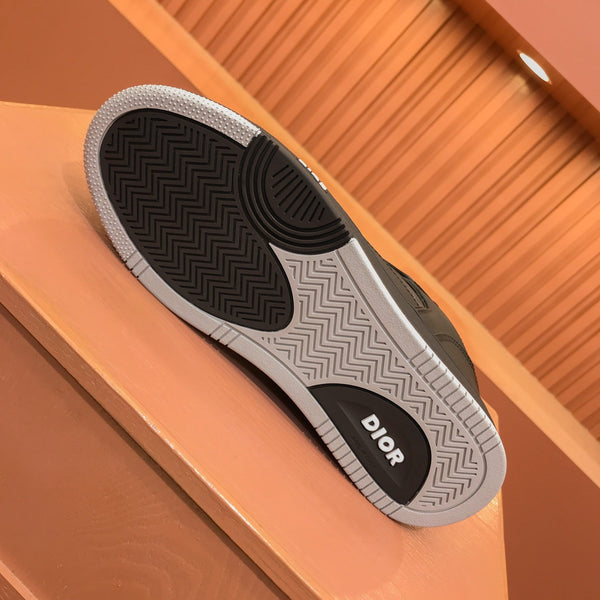 CD B27 LOW-TOP SNEAKER BLACK MESH CALFSKIN