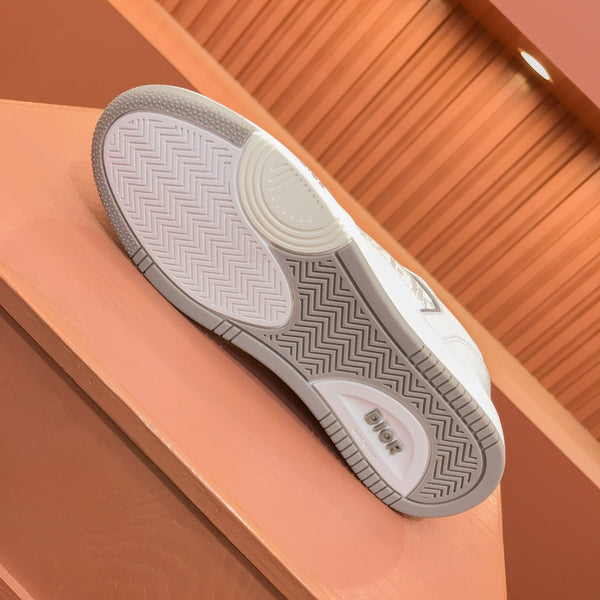 CD B27 LOW-TOP SNEAKER WHITE-CLOUD MESH CALFSKIN