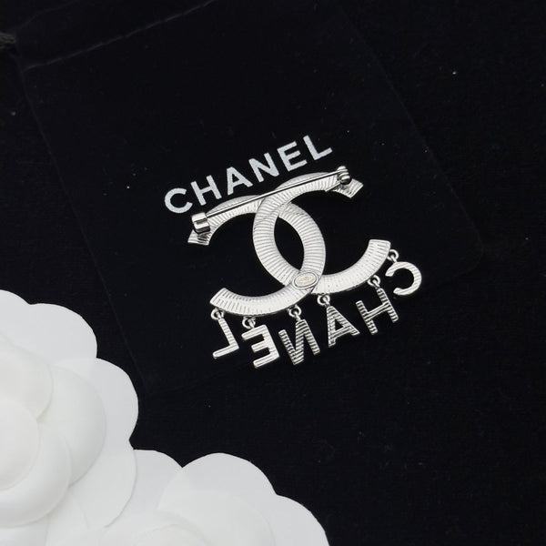 CC Brooch Silver 173218