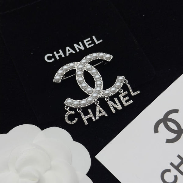 CC Brooch Silver 173218