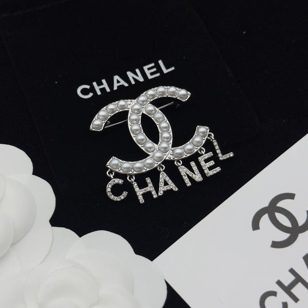 CC Brooch Silver 173218