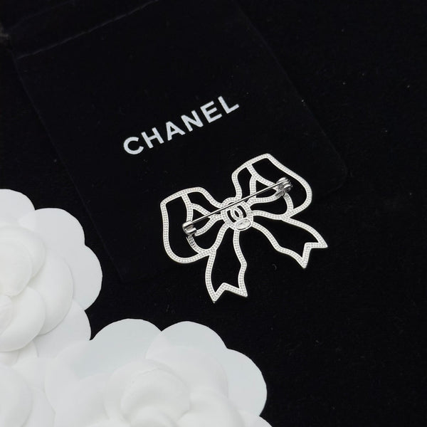 CC Brooch Silver 173222