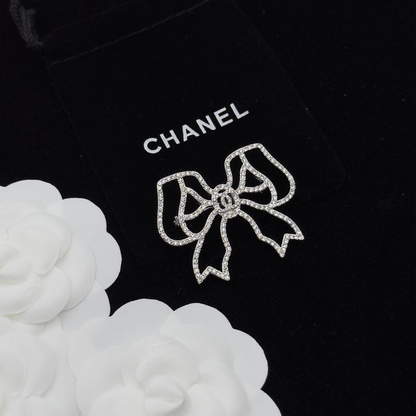 CC Brooch Silver 173222