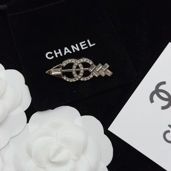 CC Brooch Pink Gold 173332