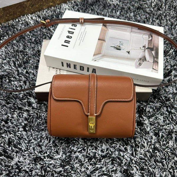 CLASSIC MINI 18 CINNAMON BROWN CALFSELL
