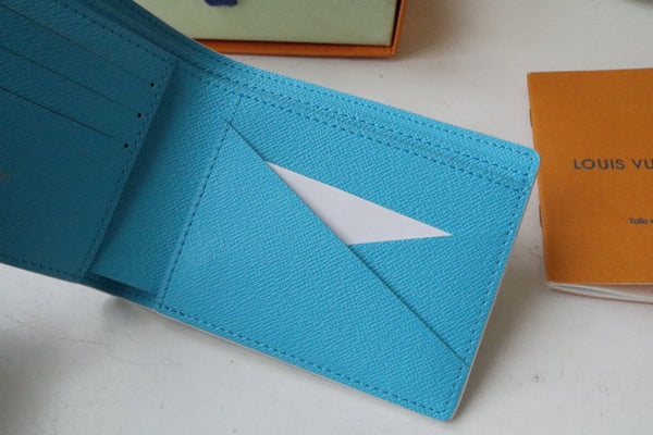 LV Multiple Wallet Monogram Comics Canvas 195896