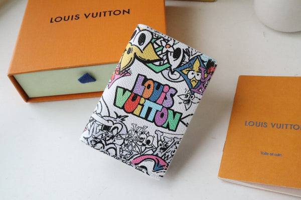LV Pocket Organizer Multicolor Monogram Comics Canvas 195897