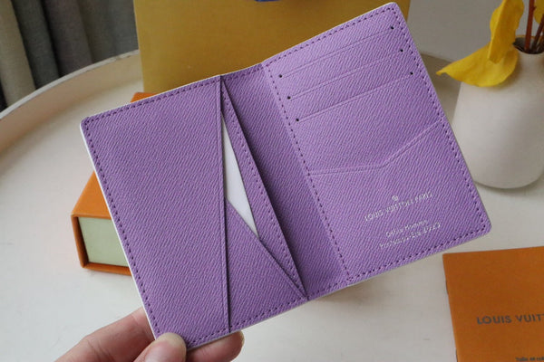 LV Pocket Organizer Multicolor Monogram Comics Canvas 195897