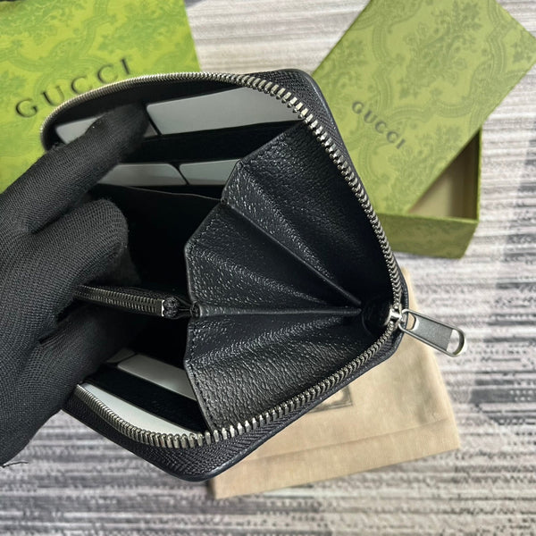 PORTAFOGLIO LUNGO GG 19 IN TELA NERA