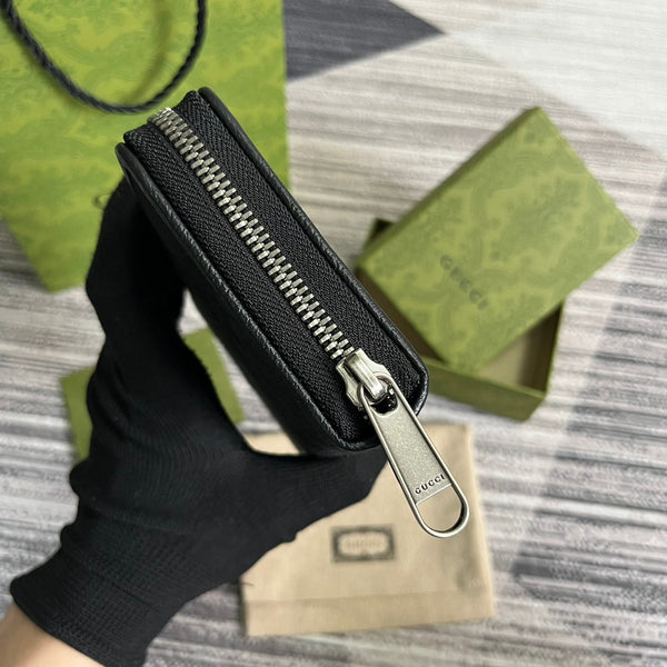 PORTAFOGLIO LUNGO GG 19 IN TELA NERA