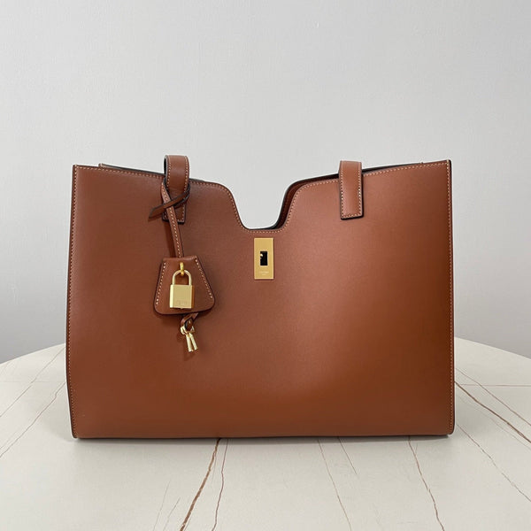cabas 16 37cm vitello marrone chiaro