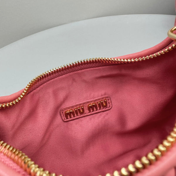 MINI HOBO 20 BAG IN HOT PINK LAMBSKIN