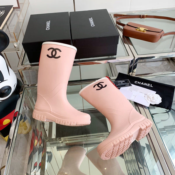 CC Rainboots Pink Rubber 204203