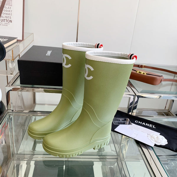 CC Rainboots Green Rubber 204201
