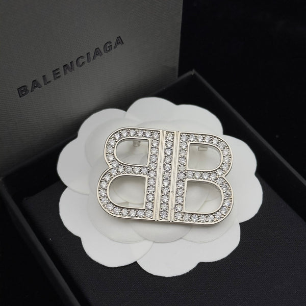 Balenciaga Brooch Silver 174742