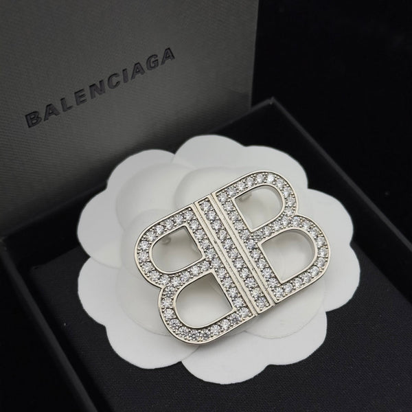 Balenciaga Brooch Silver 174742