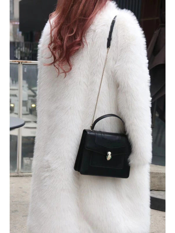 BVL Serpenti Forever Top Handle Bag 25 cm Black Calfskin GHW 188651