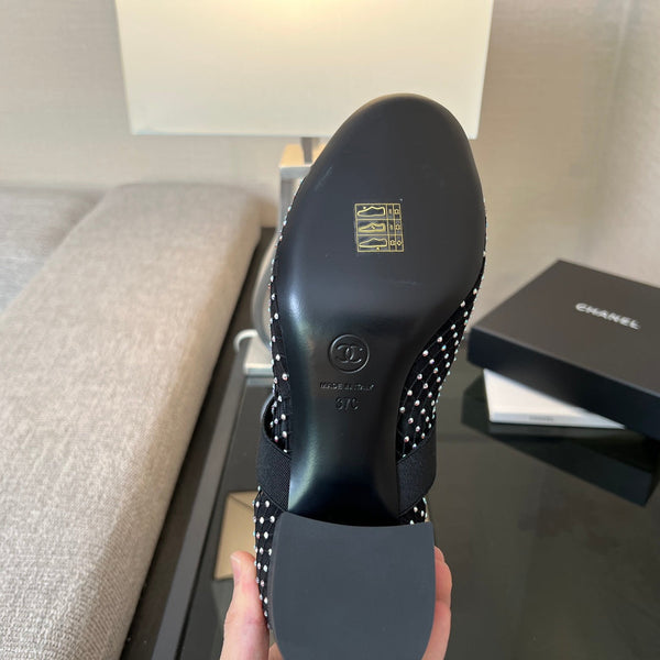 Stivaletto CC Glitter Nero