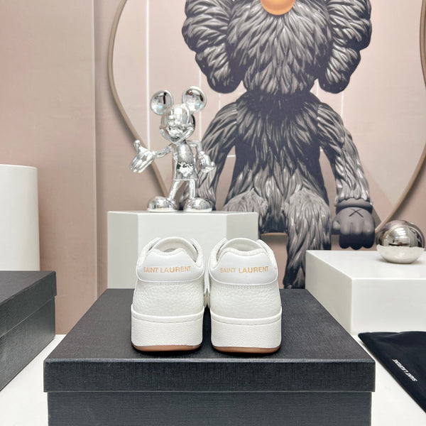 SL/61 SNEAKERS IN WHITE CALFSKIN