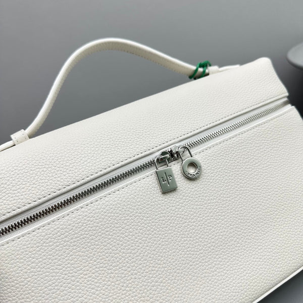 Extra Pocket L27 White Cowhide Shw