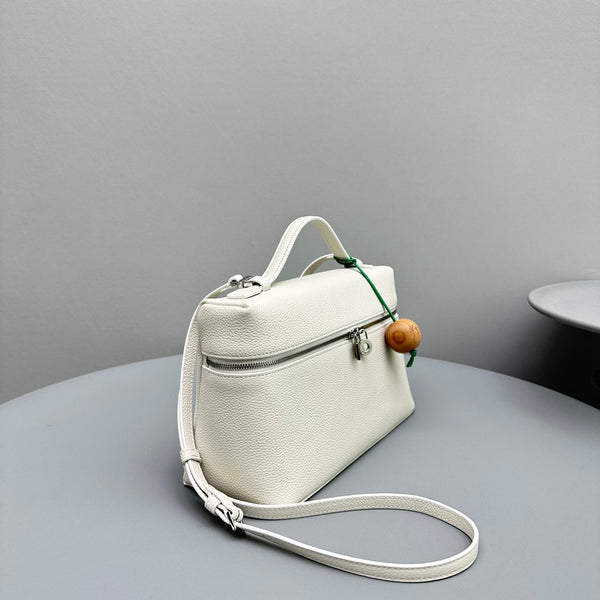 Extra Pocket L27 White Cowhide Shw