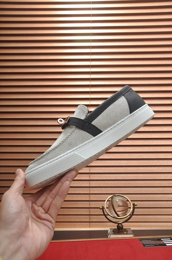 SNEAKER SLIP-ON HM GAME NERA PRUGNA DENIM