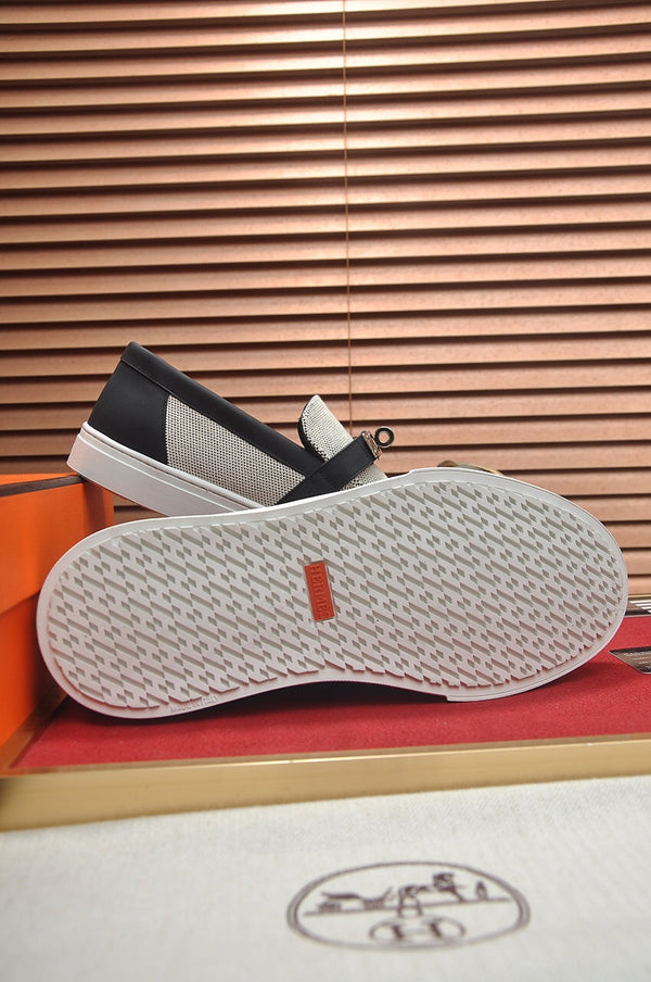 SNEAKER SLIP-ON HM GAME NERA PRUGNA DENIM