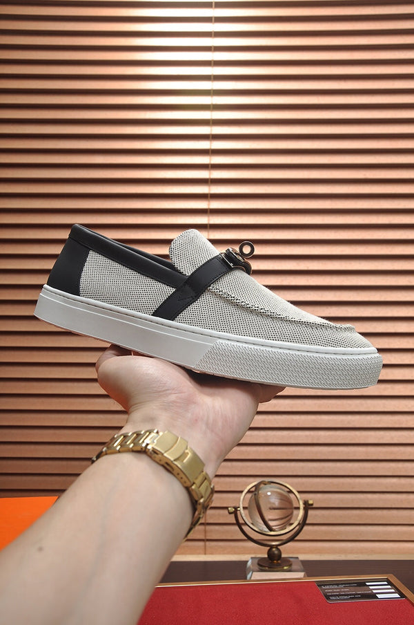 SNEAKER SLIP-ON HM GAME NERA PRUGNA DENIM