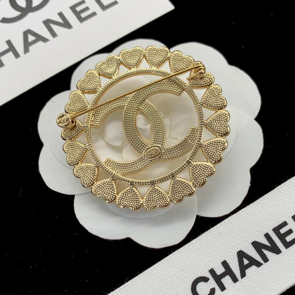 CC Brooch Gold 175815