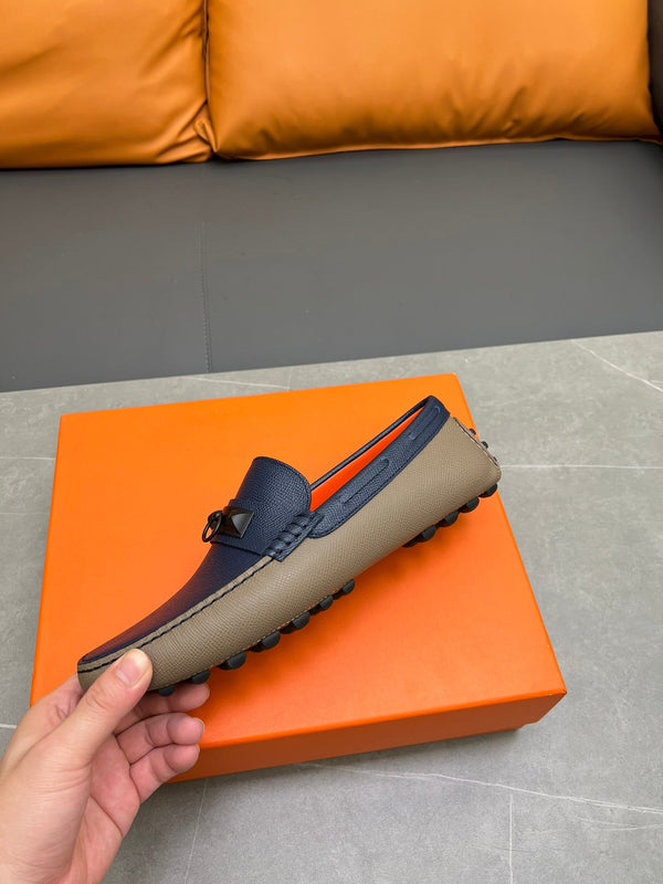 HM IRVING LOAFER NAVY CALFSKIN