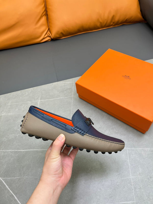 HM IRVING LOAFER NAVY CALFSKIN