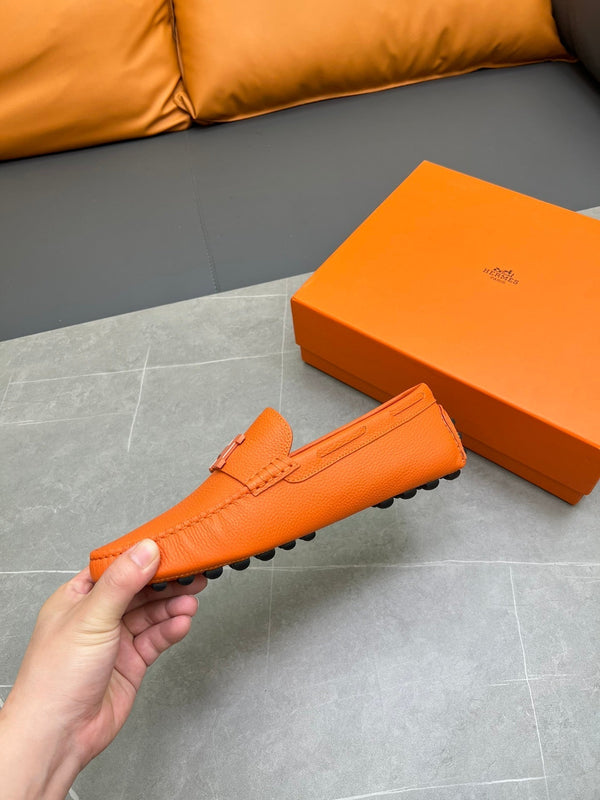 HM H-LOGO LOAFER TIGER CALFSKIN