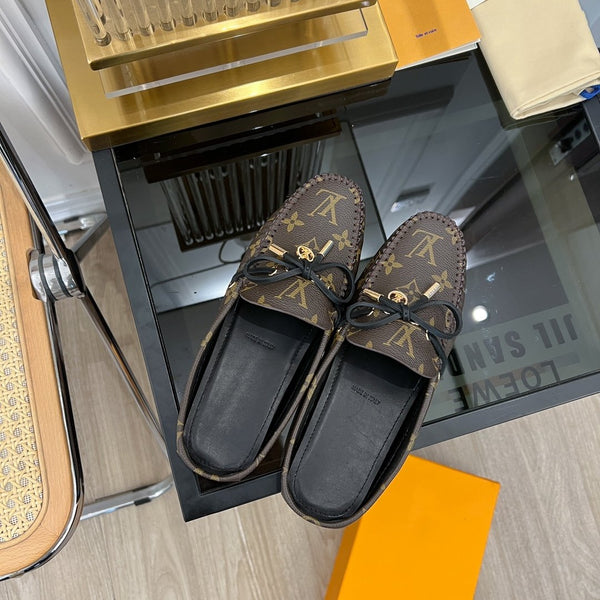 LV COSY FLAT CLASSIC MONOGRAM BROWN