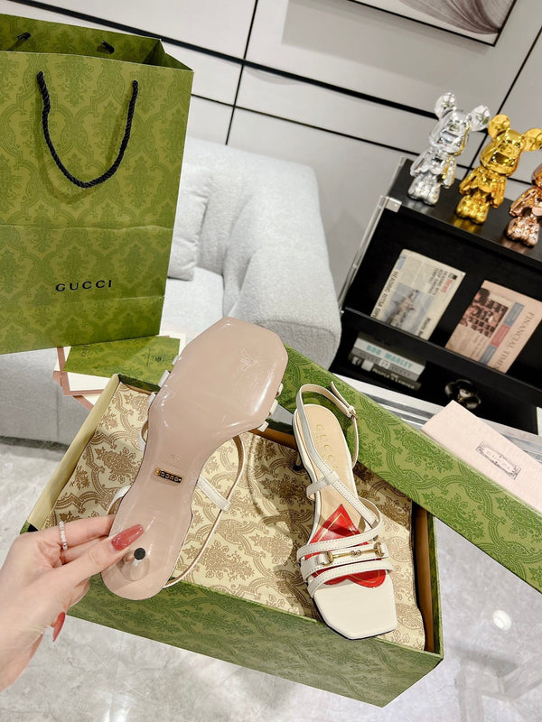 HIGH HEEL 65MM IN WHITE CALFSKIN WITH RED HEART