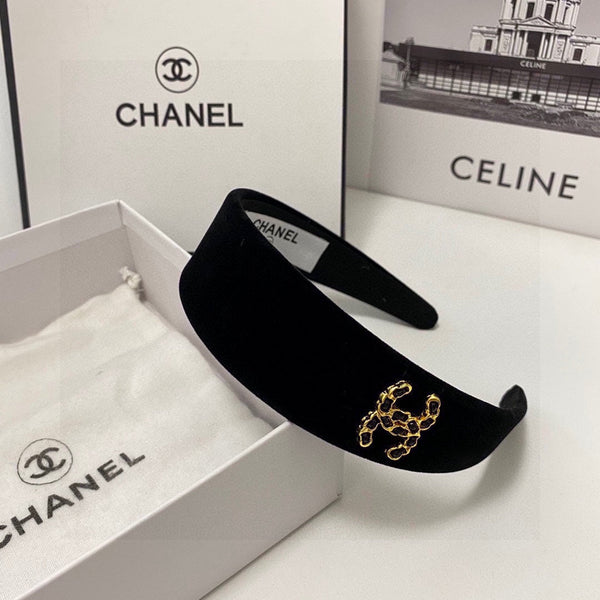 CERCHIETTO IN VELLUTO NERO 832223