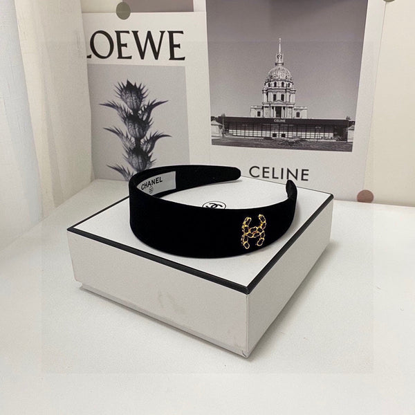 CERCHIETTO IN VELLUTO NERO 832223