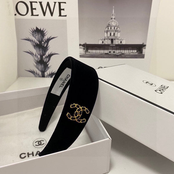 CERCHIETTO IN VELLUTO NERO 832223