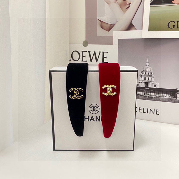 CERCHIETTO IN VELLUTO NERO 832223