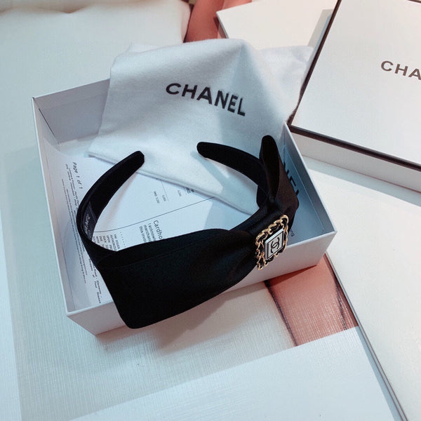 CERCHIETTO IN SETA NERA 832201