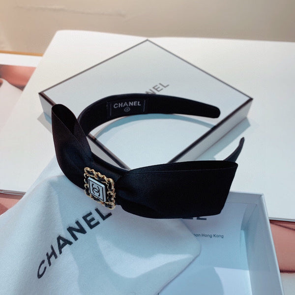 CERCHIETTO IN SETA NERA 832201