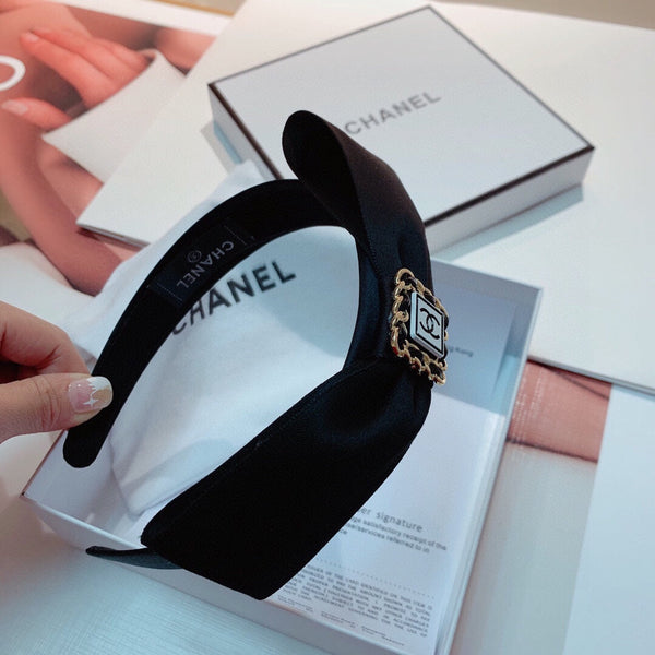 CERCHIETTO IN SETA NERA 832201