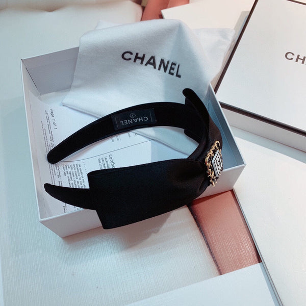 CERCHIETTO IN SETA NERA 832201