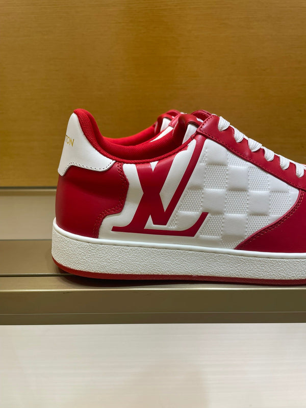 LV RIVOLI SNEAKER MEN RED WHITE