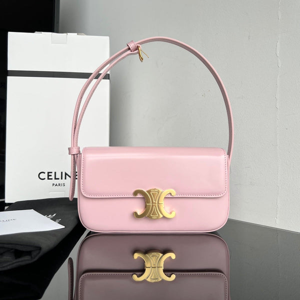 TRIOMPHE 20 PELLE DI VITELLO ROSA PASTELLO