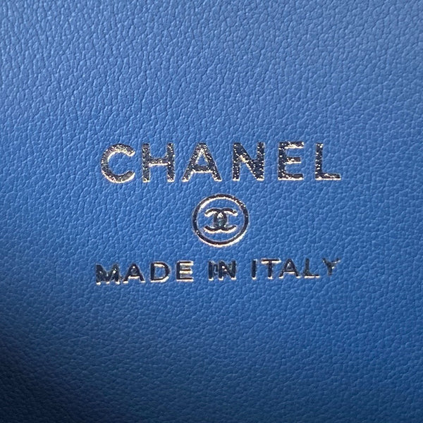 23P Vanity 11cm Denim Silver Hardware