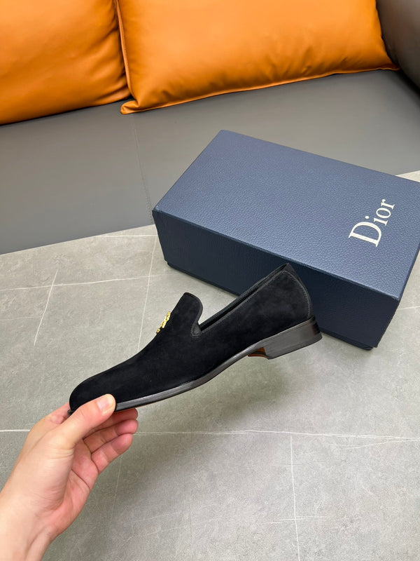 CD SPARROW LOAFER BLACK SUEDE