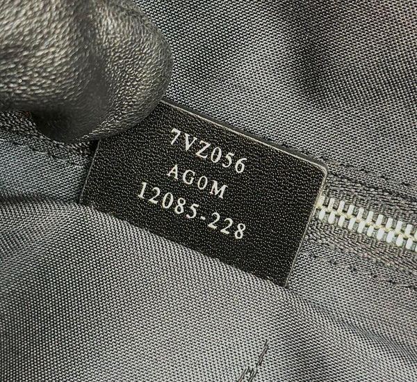 ZAINO FENDI STRIKE LARGE 46 FF IN TESSUTO JACQUARD BLU NOTTE