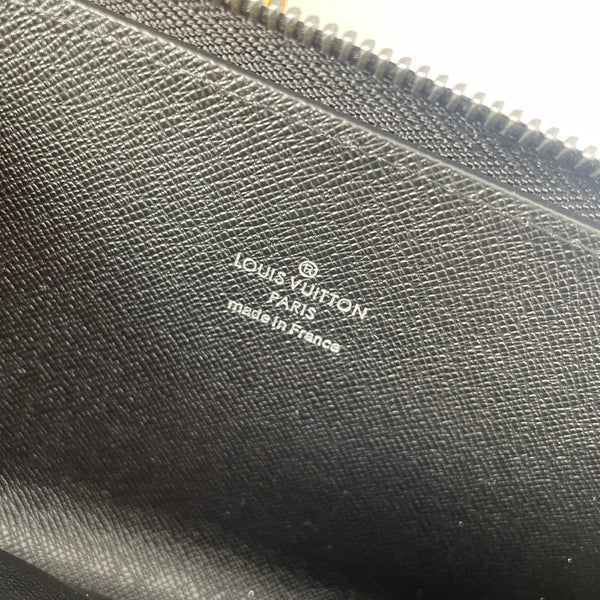 Portafoglio LV Double Zippy XL Monogram Eclipse nero 221555